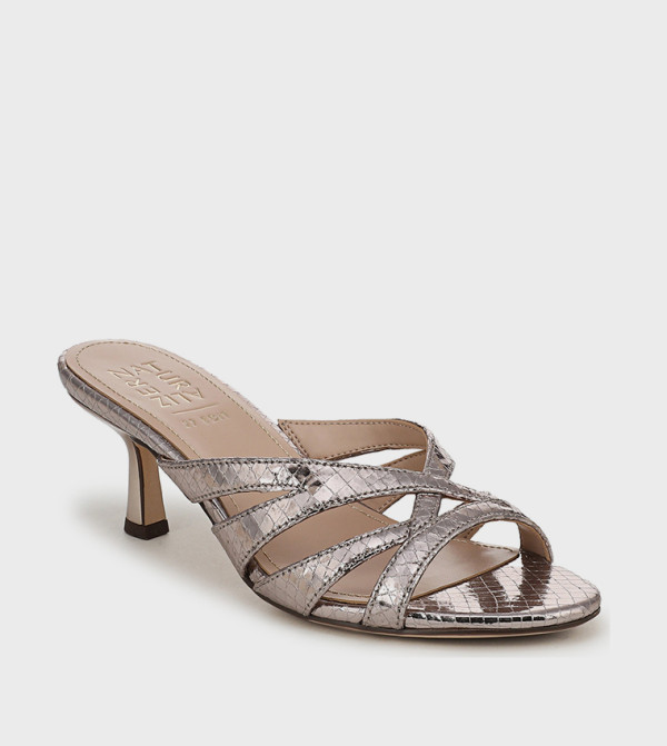 صندل كعب ناتيوزداي بمقدمة مفتوحة