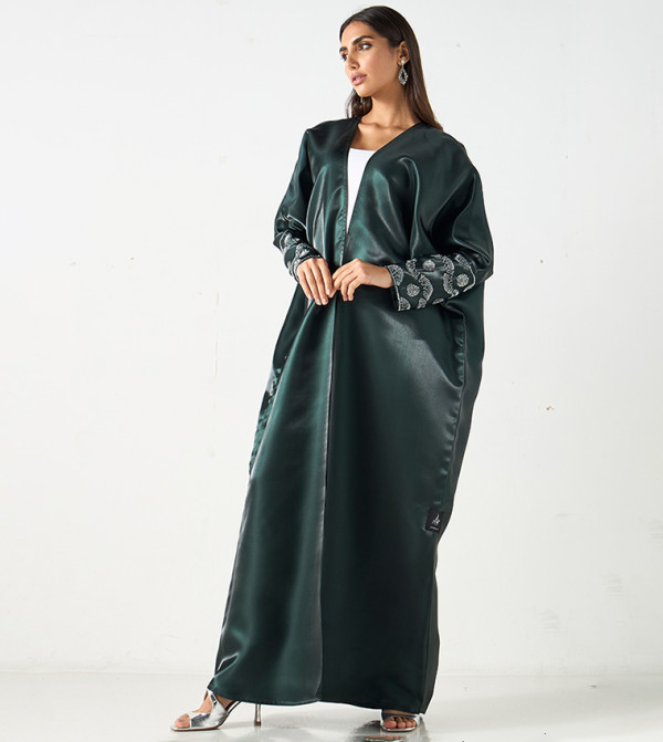 Embellished Bisht Abaya