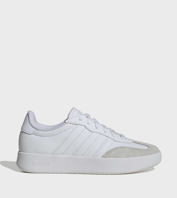 BARREDA Stripe Detail Lace-Up Sneakers