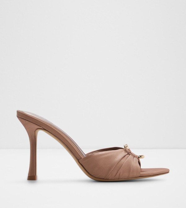 JOURNEE Open Toe Heel Sandals