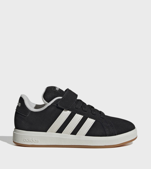 GRAND COURT 00s EL C Stripe Detail Velcro Sneakers