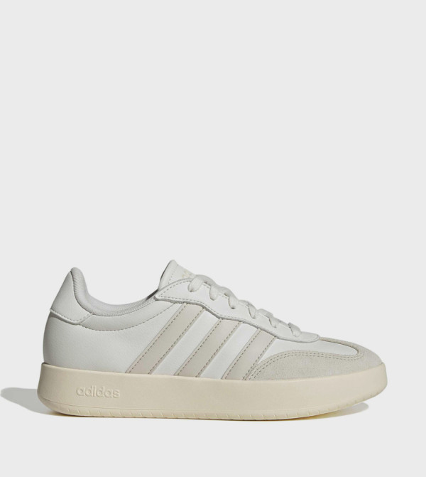 BARREDA Stripe Detail Lace-Up Sneakers