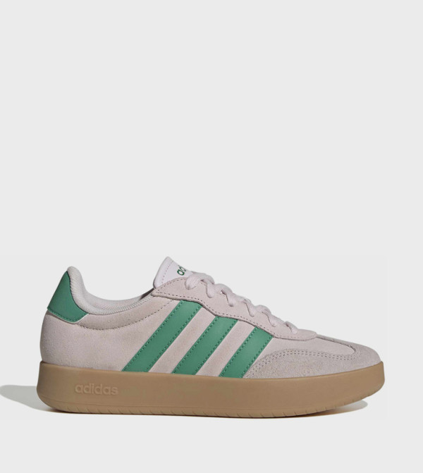 BARREDA Stripe Detail Lace-Up Sneakers