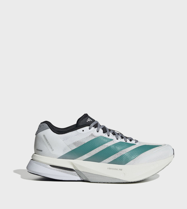 ADIZERO BOSTON Stripe Detail Running Shoes