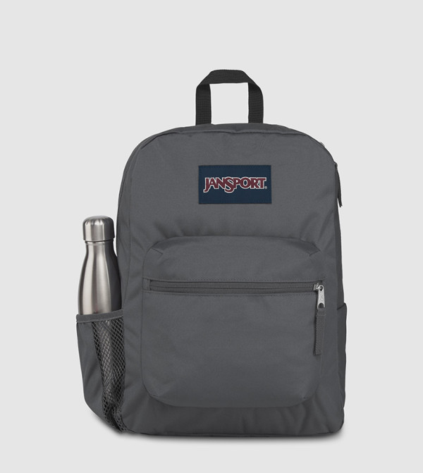 Logo Detail Solid Backpack