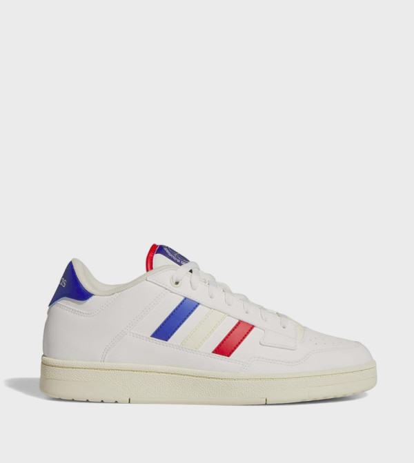 RAPID COURT Stripe Detail Lace-Up Sneakers