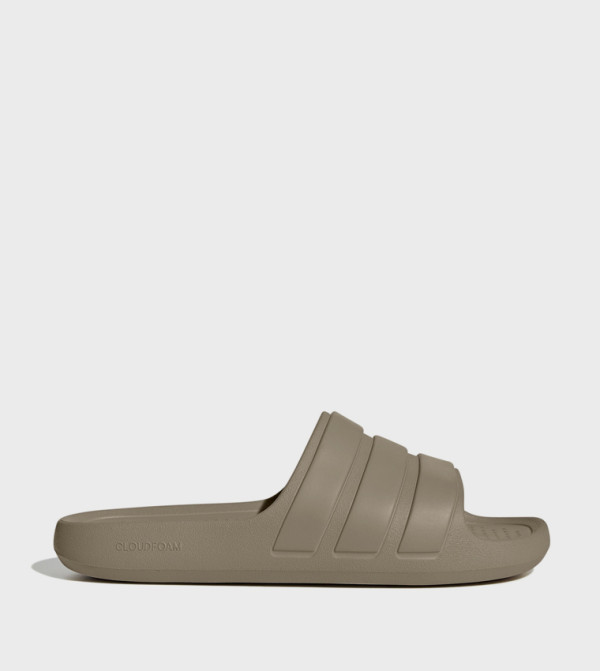 ADILETTE FLOW Logo Detail Open Toe Slides