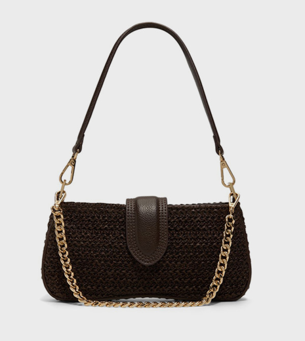 JUICY Raffia Shoulder Bag