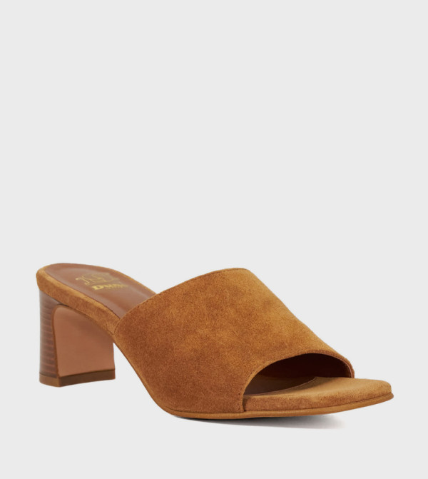 JULE Open Toe Block Heel Sandals