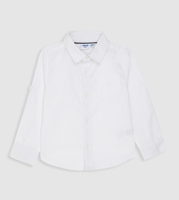 قميص بأكمام طويلة 