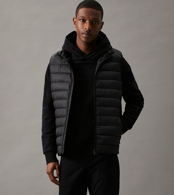 Quilted Zippered Gilet