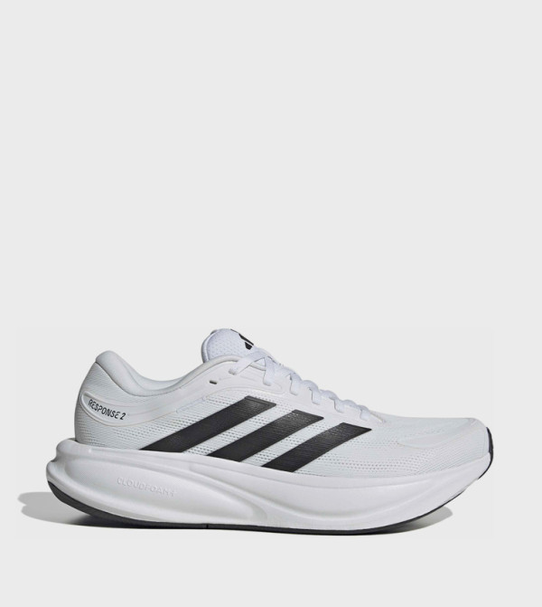 RESPONSE 2 Stripe Detail Running Shoes