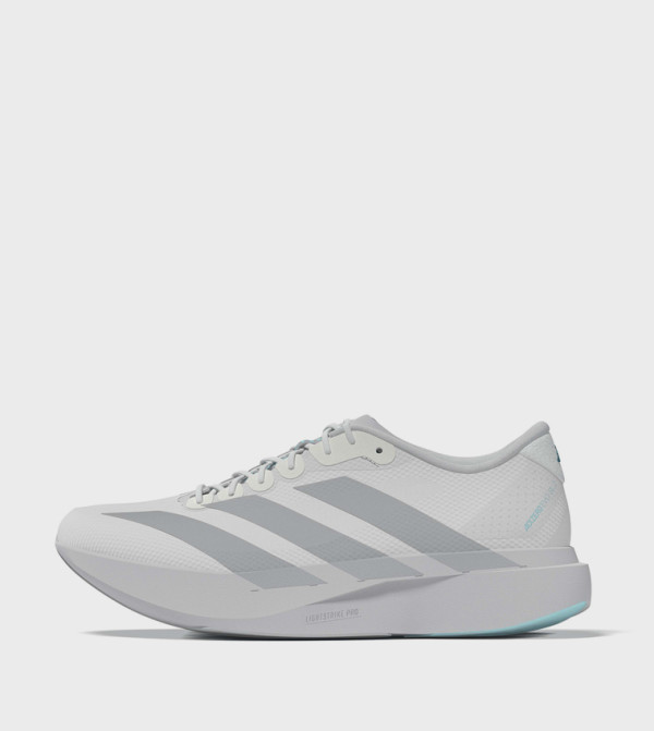 سنيكرز جري أديزيرو إيفو إس إل منسوج مخطط