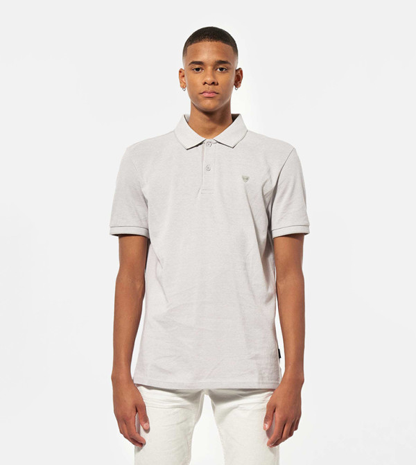 Solid Short Sleeves Polo T-Shirt