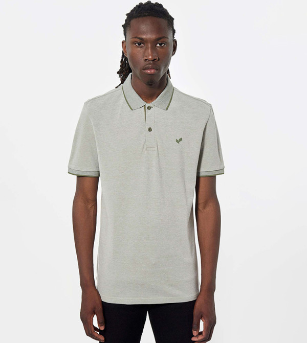 Solid Short Sleeves Polo T-Shirt