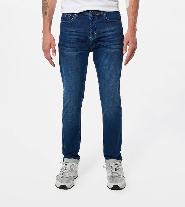 Mid-Rise Slim Fit Jeans