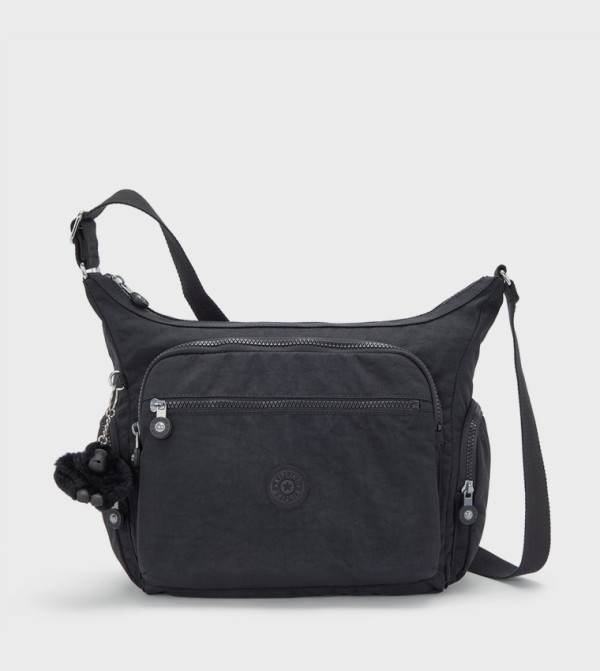 Gabbie Logo Detail Crossbody Bag with Keychain