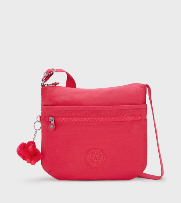 Arto Logo Detail Crossbody Bag with Keychain