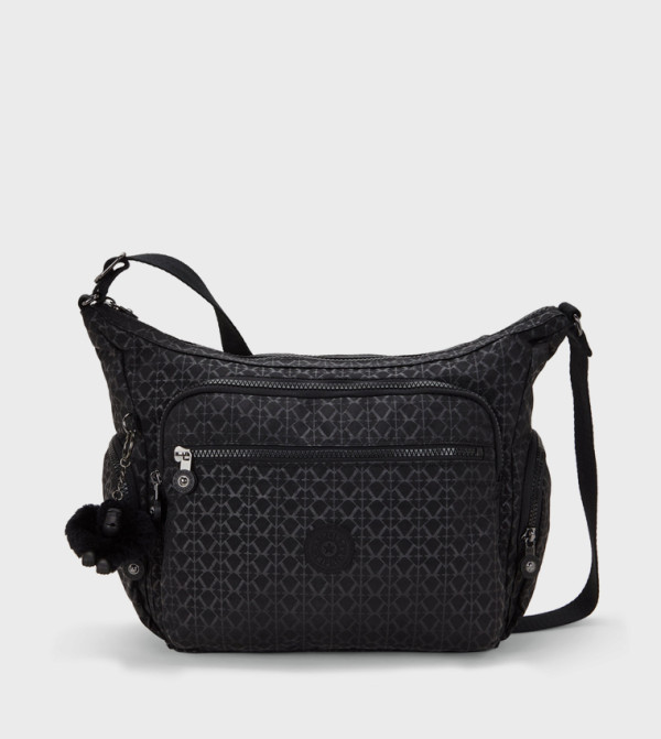 Gabbie Patterned Crossbody Bag with Keychain