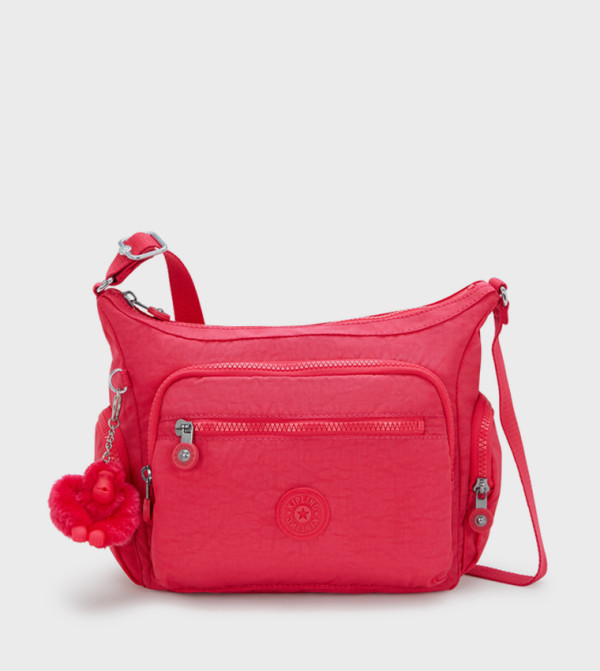 Gabbie Logo Detail Crossbody Bag with Keychain