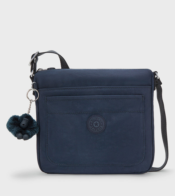 Sebastian Logo Detail Reporter Bag with Keychain