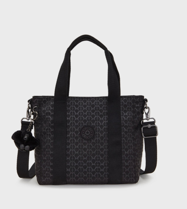 Asseni Mini Patterned Tote Bag with Keychain