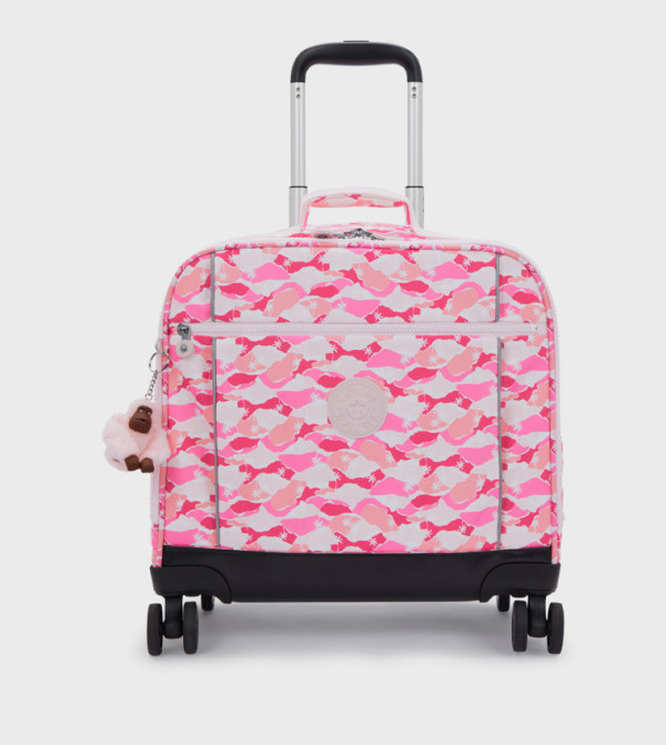 NEW STORIA Camouflage Printed Large Trolley Bag, 45cm