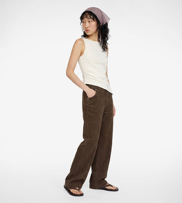 Textured Sleeveless Top