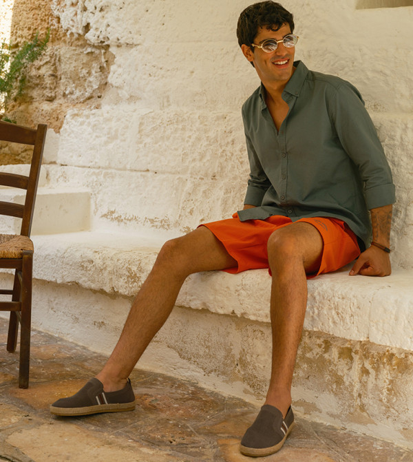 Long Sleeves Slim Fit Oxford Shirt