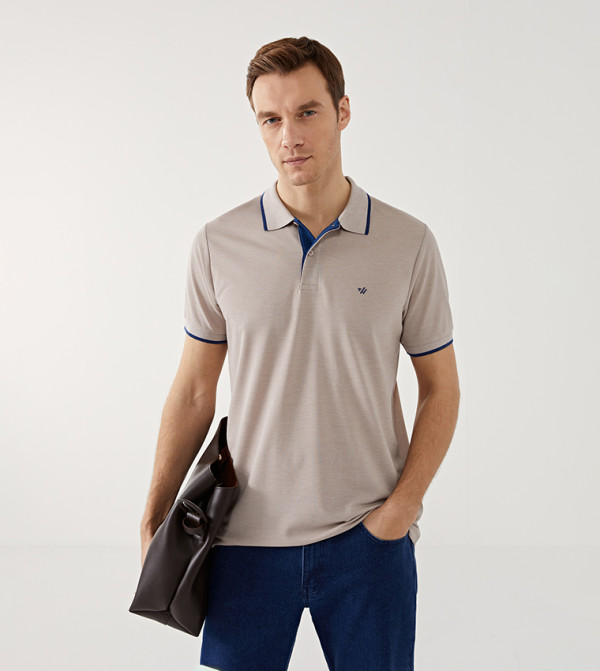 تيشيرت بولو كم قصير 