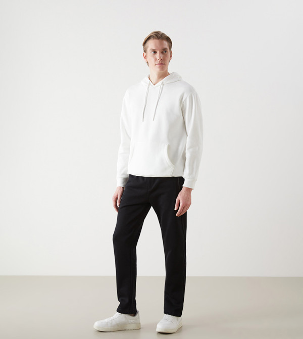 Drawstring Waist Slim Fit Joggers