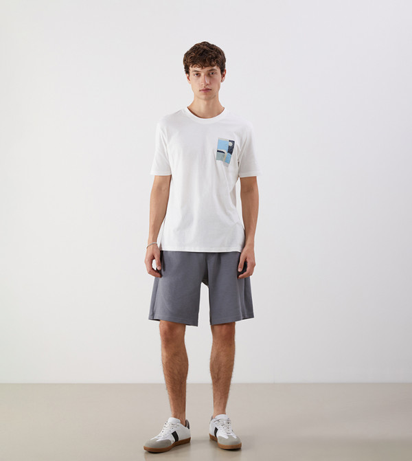 Printed Short Sleeves Casual T-Shirt