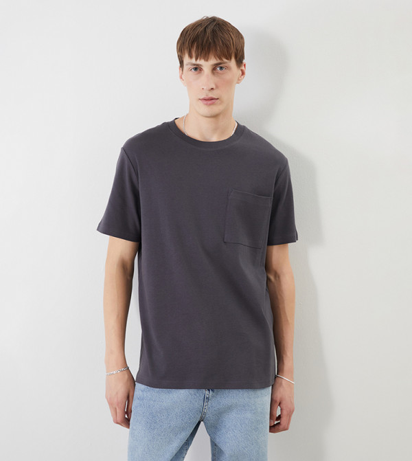 Solid Short Sleeves Casual T-Shirt