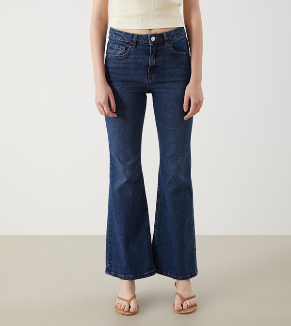 Mars High Waist Flared Jeans