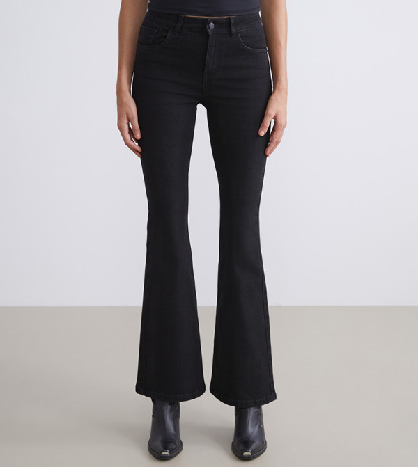 Mars High Waist Flared Jeans