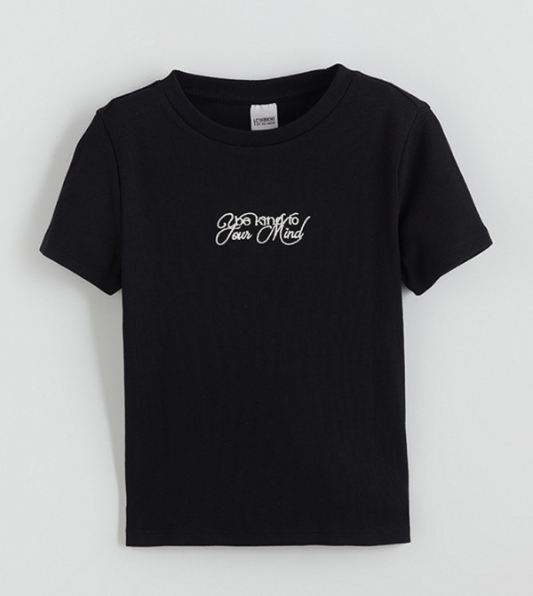 Printed Crew Neck T-Shirt