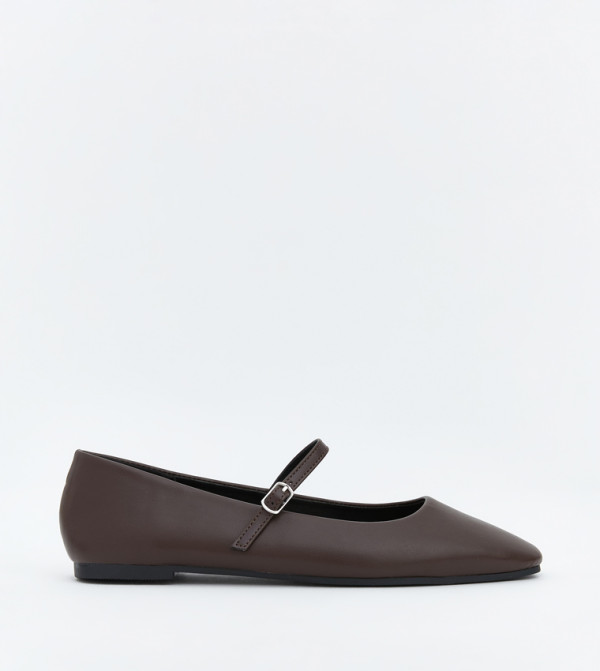 Square Toe Mary Jane Shoes