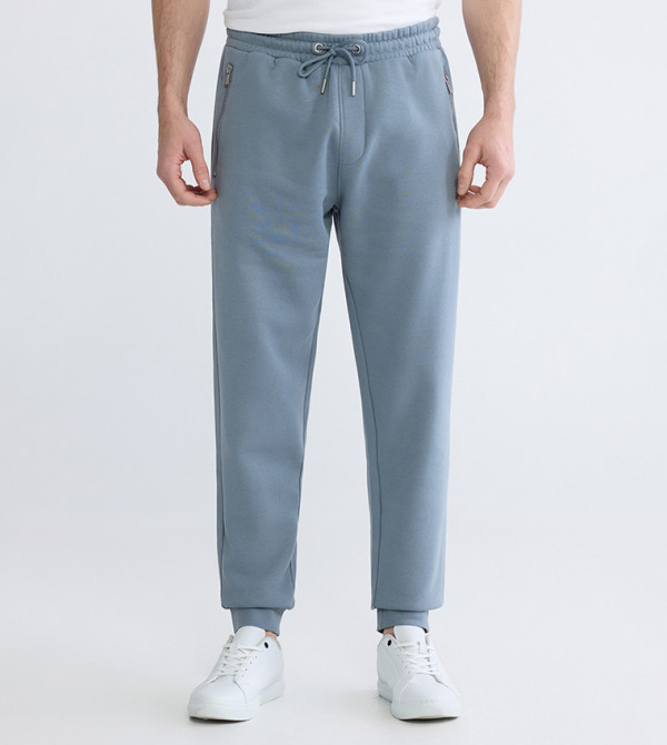 Drawstring Waist Slim Fit Joggers