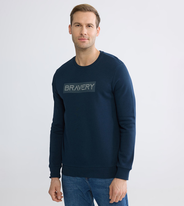 Printed Long Sleeves Sweatshirt