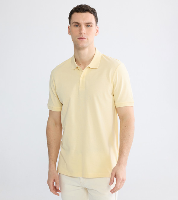 Solid Short Sleeves Polo T-Shirt