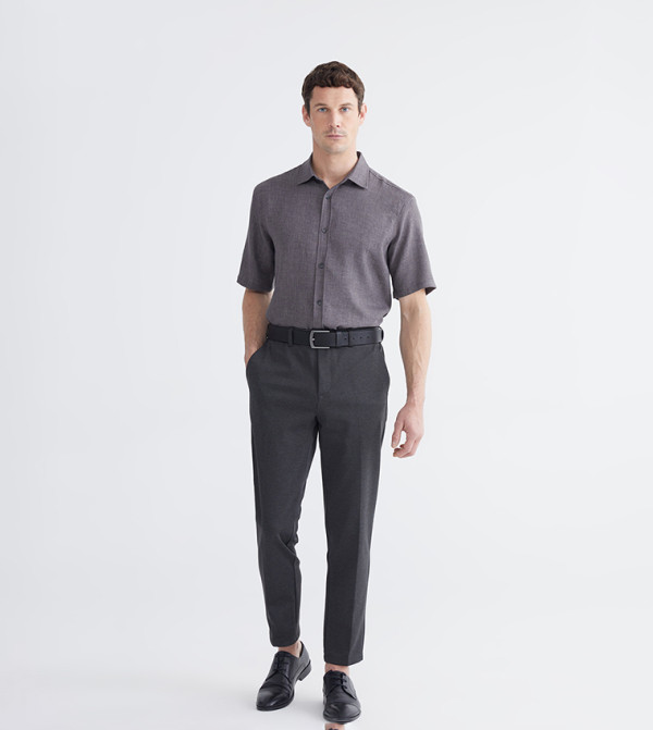 Solid Slim Fit Chino Pants
