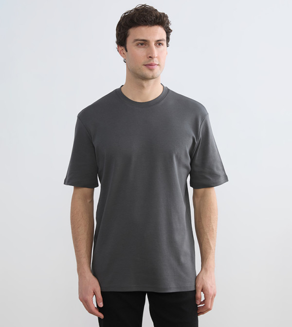 Solid Short Sleeves Casual T-Shirt