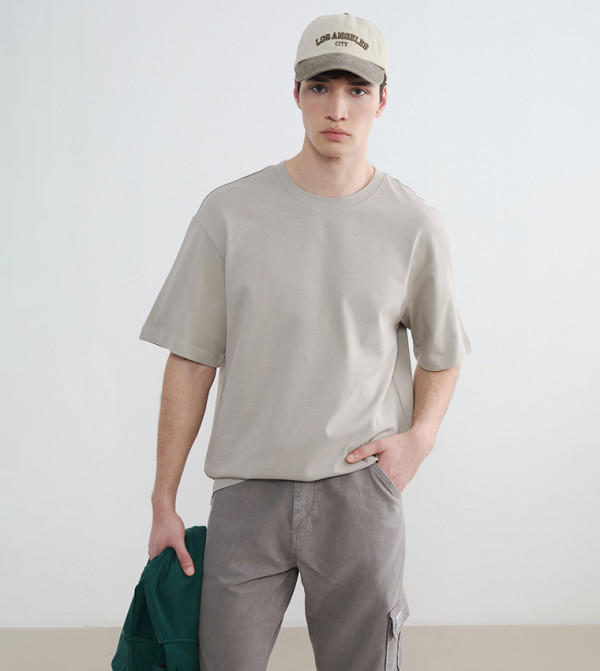 تيشيرت سادة بكم قصير