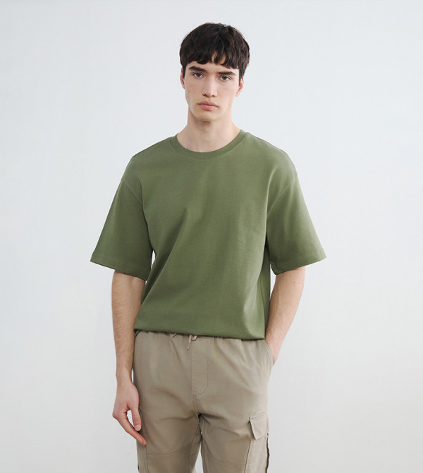 تيشيرت سادة بكم قصير