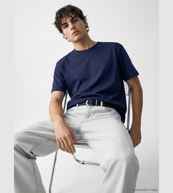 تيشيرت سادة بكم قصير