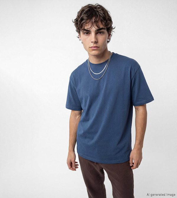 تيشيرت سادة بكم قصير