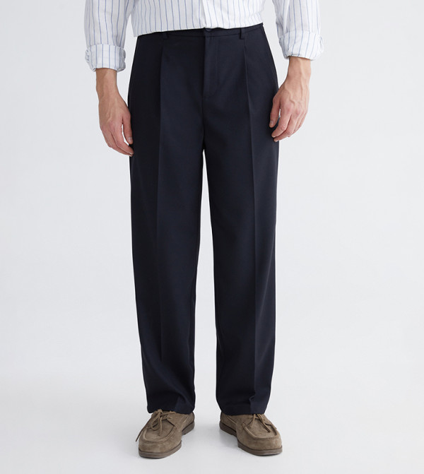 بنطلون بخصر متوسط 