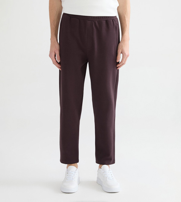 Mid Rise Slim Fit Trousers