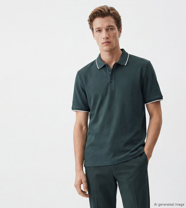 تيشيرت بولو بكم قصير