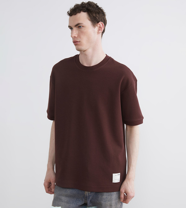 Solid Short Sleeves Casual T-Shirt